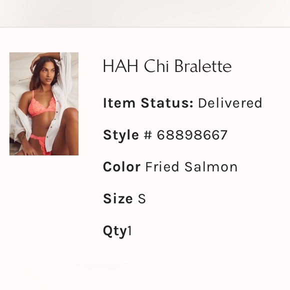 NWT Free People/We Are HAH Bralette - Picture 5 of 5